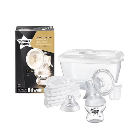 Tommee Tippee|Closer to Nature® 手動吸奶器套裝 - Breastpump City 奶泵城母乳用品專門店