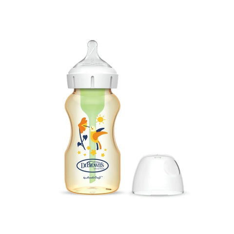 Dr Brown's|Options+ 排氣奶樽 PPSU 蜂鳥|9oz - Breastpump City 奶泵城母乳用品專門店