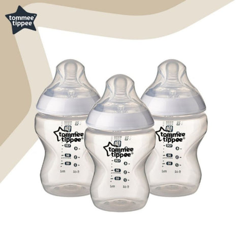 Tommee Tippee|Closer To Nature PP 奶樽|260mL|3個裝 - Breastpump City 奶泵城母乳用品專門店