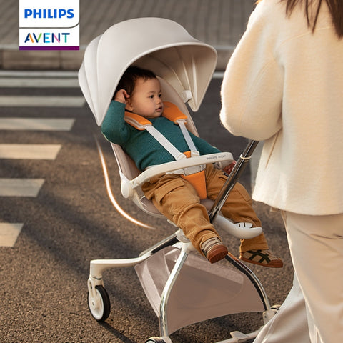 Philips Avent 嬰兒推車 DELOS|0-36個月|超輕身6.5 kg|創新透氣坐墊|360雙向旋轉座椅
