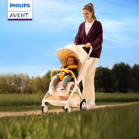 Philips Avent 嬰兒手推車 NICE 尼斯|0-36個月|38Cm加寬座位|單手收車|歐盟EN1888認證