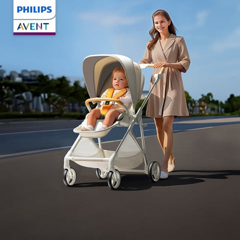 Philips Avent 嬰兒手推車 PORTO 波特|0-36個月|座位高度55cm|正向反向|單手收車|歐盟EN1888認證