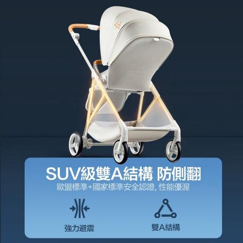 Philips Avent 嬰兒手推車 PORTO 波特|0-36個月|座位高度55cm|正向反向|單手收車|歐盟EN1888認證