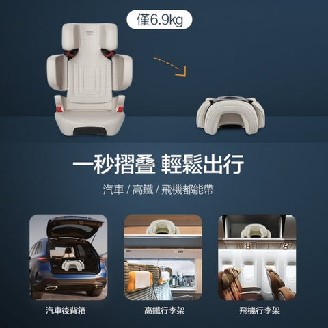 Philips Avent 兒童汽車安全座椅 CATO|3-12歲|寬度高度隨意調節|歐盟認證