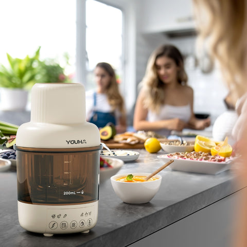 Youha 優合|5合1 嬰兒輔食機 Baby Food Maker Pro - Breastpump City 奶泵城母乳用品專門店