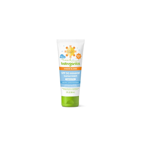 Babyganics|柔滑礦物防曬乳 SPF50 3oz