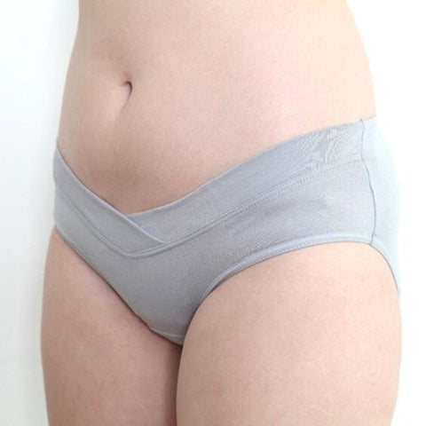 Mom's Day|純色棉質低腰孕婦內褲|5條裝|孕婦內褲 - Breastpump City 奶泵城母乳用品專門店