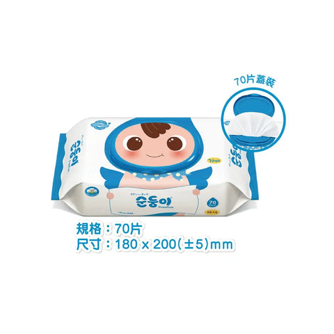 順順兒|高級無香嬰兒濕紙巾|70片蓋裝 - Breastpump City 奶泵城母乳用品專門店