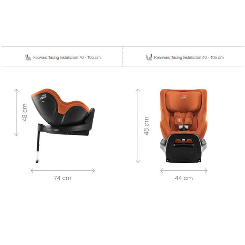 Britax Roemer |Dualfix Pro 汽車座椅 (R129 I-size) |初生至4歲 - Breastpump City 奶泵城母乳用品專門店