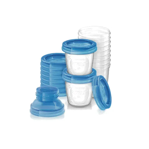 Avent|儲奶杯|180mL|10個裝 - Breastpump City 奶泵城母乳用品專門店