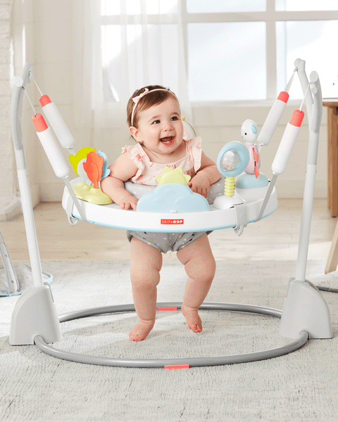 Skiphop|Silver Linning Cloud 可摺疊活動跳跳椅 - Breastpump City 奶泵城母乳用品專門店