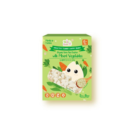 Baby Basic 寶寶百味|有機野菜胚芽米餅 - Breastpump City 奶泵城母乳用品專門店