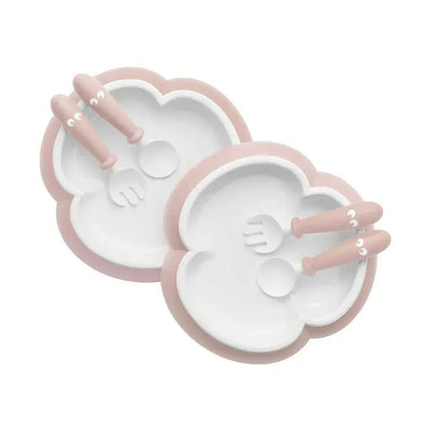BabyBjorn|防滑餐碟連匙叉套裝|2套裝|4M+ - Breastpump City 奶泵城母乳用品專門店