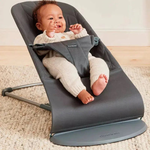 Babybjorn|Bliss 嬰兒搖椅|Cotton 花瓣紋純棉 - Breastpump City 奶泵城母乳用品專門店