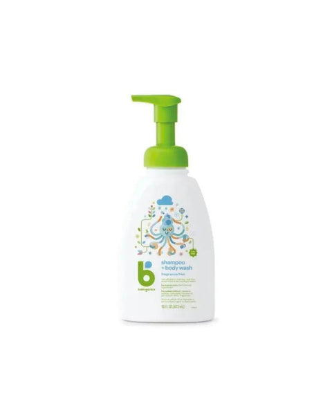 Babyganics|洗髮及沐浴露|473ml - Breastpump City 奶泵城母乳用品專門店