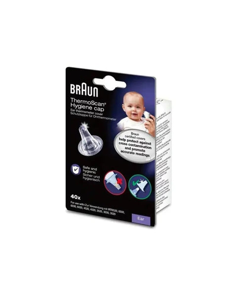 Braun 百靈|LF40 耳溫槍專用耳套|40個裝 - Breastpump City 奶泵城母乳用品專門店