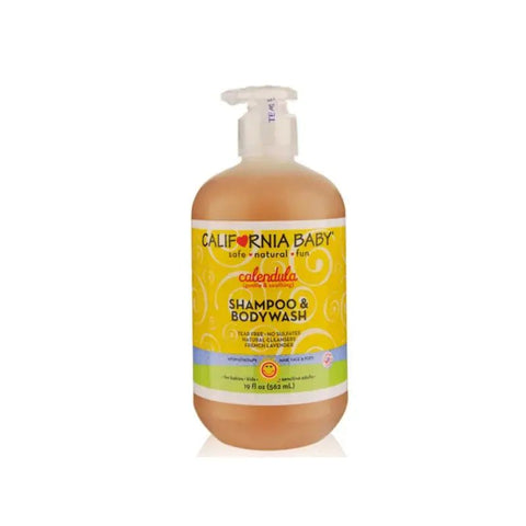 California Baby|防濕疹金盞花洗髮及沐浴露|562mL - Breastpump City 奶泵城母乳用品專門店