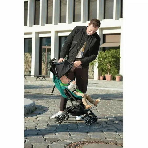 gb|Gold Pockit+ 手推車附有收納袋及揹帶 - 絲絨黑 - Breastpump City 奶泵城母乳用品專門店