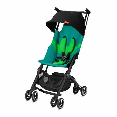 gb|Gold Pockit+ 手推車附有收納袋及揹帶 - 絲絨黑 - Breastpump City 奶泵城母乳用品專門店