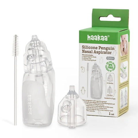 Haakaa|矽膠企鵝吸鼻器 - Breastpump City 奶泵城母乳用品專門店