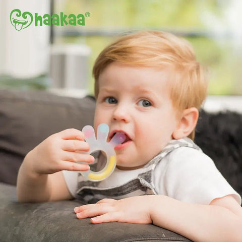 Haakaa|矽膠手仔牙膠 - Breastpump City 奶泵城母乳用品專門店