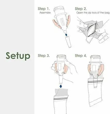 Maymom|奶袋夾|窄口款|加長版|一對 - Breastpump City 奶泵城母乳用品專門店