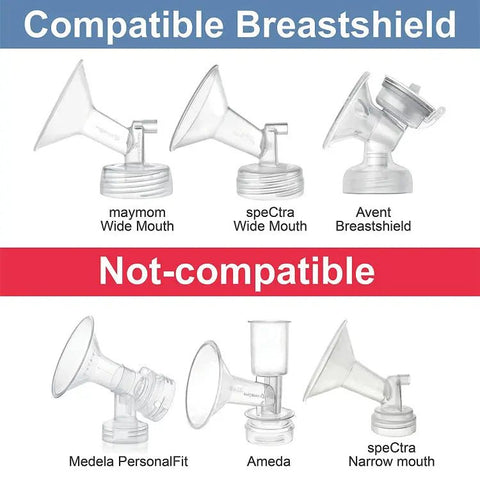 Maymom|奶袋夾|闊口款|一對 - Breastpump City 奶泵城母乳用品專門店
