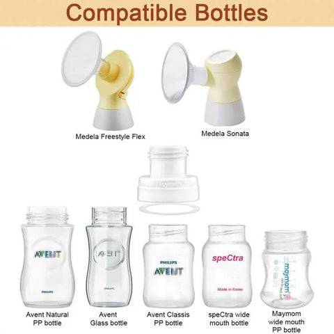 Maymom|窄轉闊轉接環加長版|一對 - Breastpump City 奶泵城母乳用品專門店