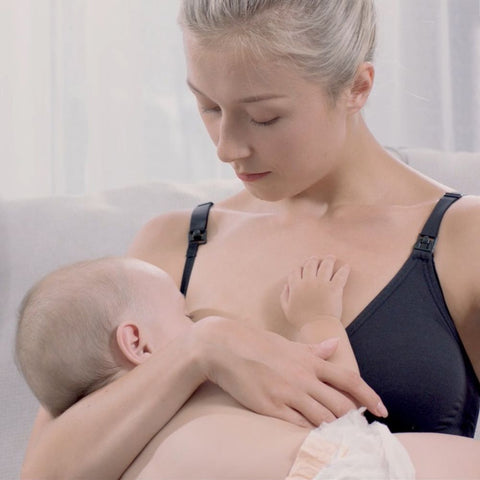 Medela|Comfy Bra 輕盈無縫哺乳內衣|黑色 - Breastpump City 奶泵城母乳用品專門店