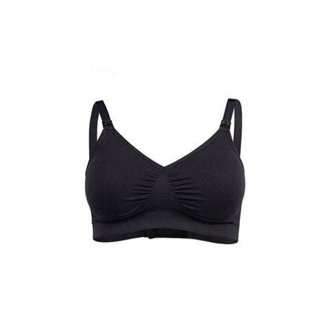 Medela|Comfy Bra 輕盈無縫哺乳內衣|黑色 - Breastpump City 奶泵城母乳用品專門店