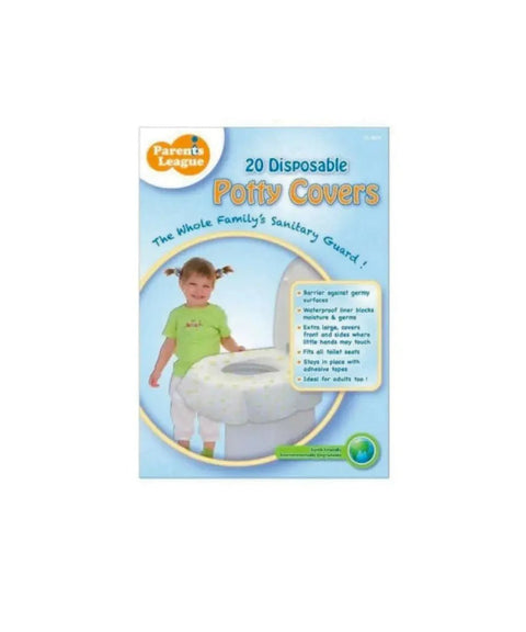 Parents League|即棄廁板墊|20片裝 - Breastpump City 奶泵城母乳用品專門店