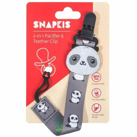 Snapkis | 2 合 1 奶嘴及牙膠安全夾 - Breastpump City 奶泵城母乳用品專門店