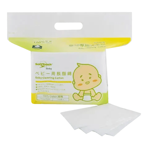SoftTouch|嬰兒專用清潔棉|150片裝 - Breastpump City 奶泵城母乳用品專門店
