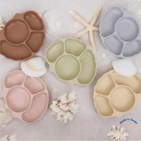 TGM|貝殼吸盤矽膠餐盤 - Breastpump City 奶泵城母乳用品專門店