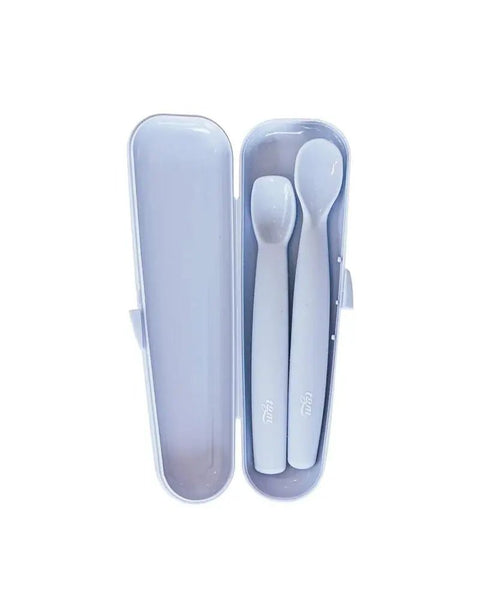 Tgm| 嬰兒矽膠湯匙2pcs 連收納盒 - Breastpump City 奶泵城母乳用品專門店