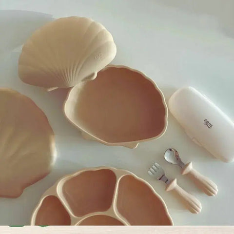 TGM|貝殼吸盤矽膠餐碗 - Breastpump City 奶泵城母乳用品專門店