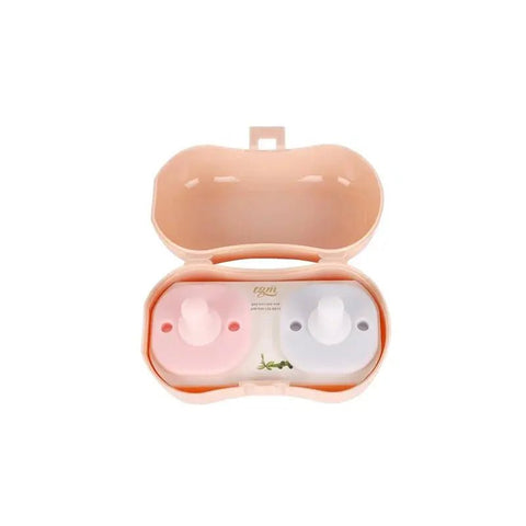 Tgm|Teddy 全矽膠嬰兒安撫奶嘴連收納盒|兩個裝 - Breastpump City 奶泵城母乳用品專門店