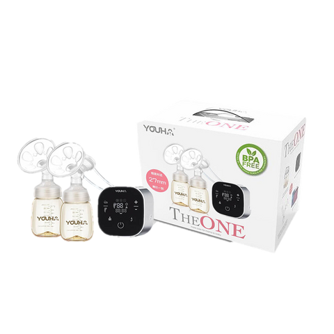 Youha 優合|THE ONE 電動雙泵泵奶器套裝 - Breastpump City 奶泵城母乳用品專門店