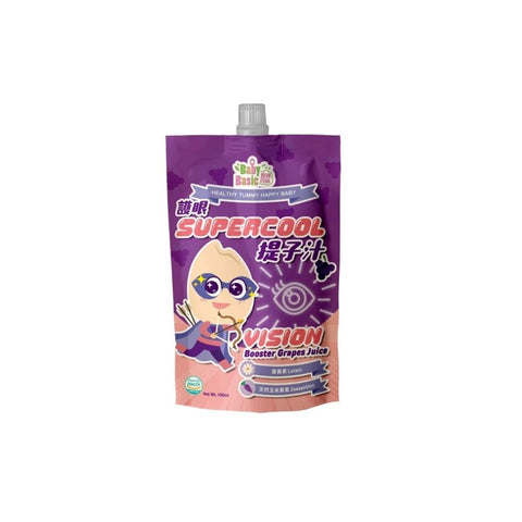 Baby Basic 寶寶百味｜護眼 Super Cool 提子汁｜100mL - Breastpump City