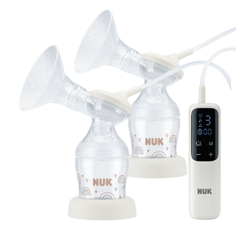 NUK｜便攜式電動雙泵奶泵 - Breastpump City