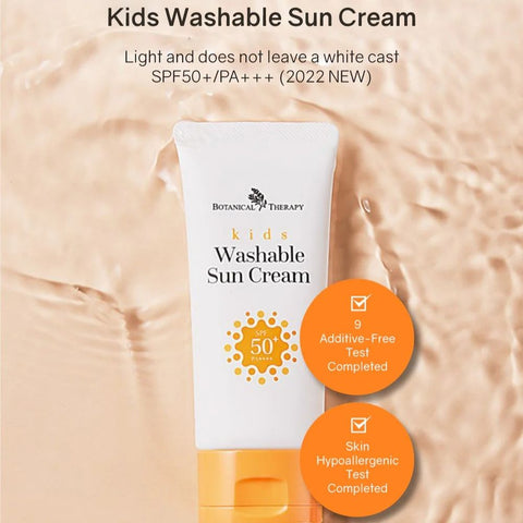 Botanical Therapy｜兒童可水洗防曬霜 60ml｜SPF50/PA++++ - Breastpump City