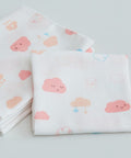 Lieto｜韓國製嬰兒圖案紗巾｜10條 - Breastpump City