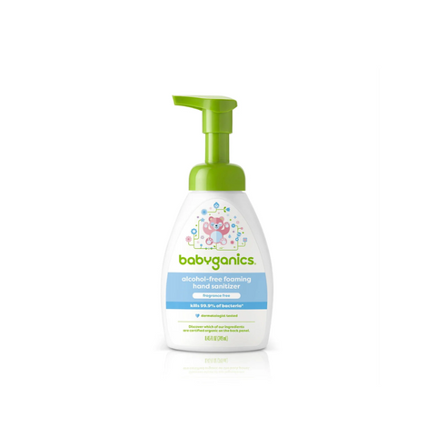 Babyganics｜無酒精消毒搓手泡沫 - 無香味 250ml 泵裝 - Breastpump City 奶泵城母乳用品專門店