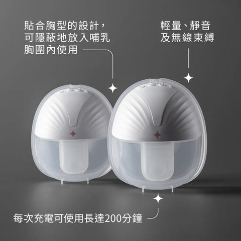 Tommee Tippee｜輕裝穿戴式雙邊電動吸乳器