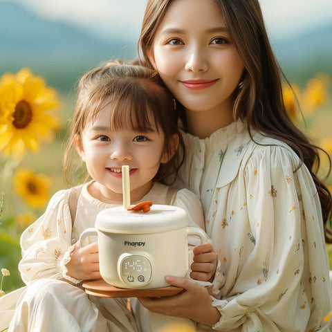 Phanpy｜智慧型嬰幼兒恆溫食物碗