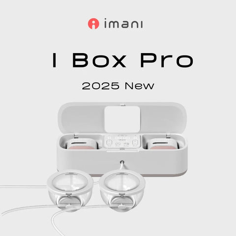 「母乳媽媽入門套裝」imani ibox pro 電動泵奶器套裝 + Snow Bear Mini 25 UVC消毒烘乾櫃