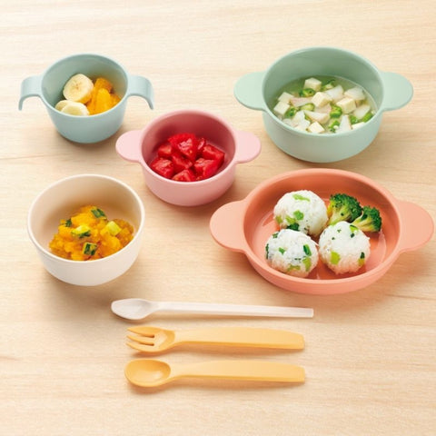 Combi｜日式離乳摺疊式收納餐具套裝