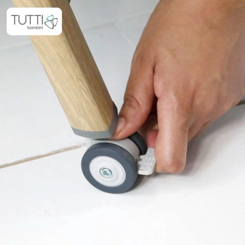 Tutti Bambini｜CoZee 床邊床輪子配件 (1套4件) (只床邊床階段使用)