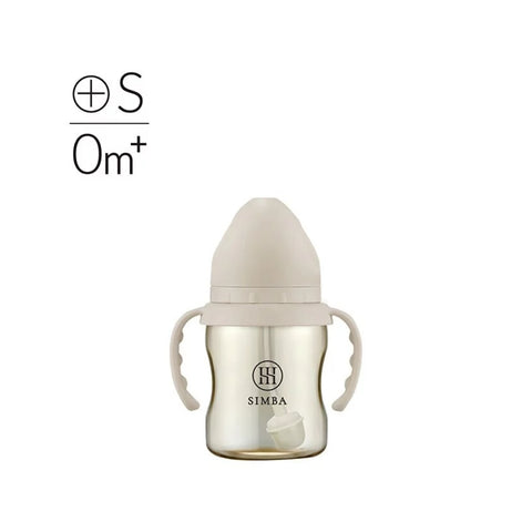 Simba｜PPSU寬口吸管把手防脹氣奶瓶｜200mL