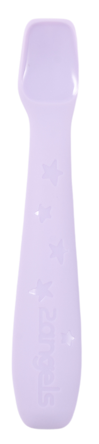 2angels｜矽胶喂食汤匙两件附外出盒